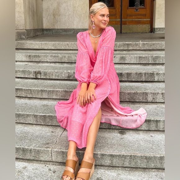 LoveShackFancy Pink Dress - Picture 3 of 11